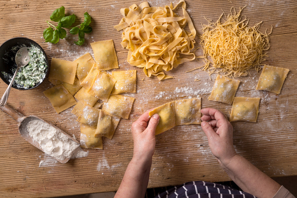 What are pasta made of?