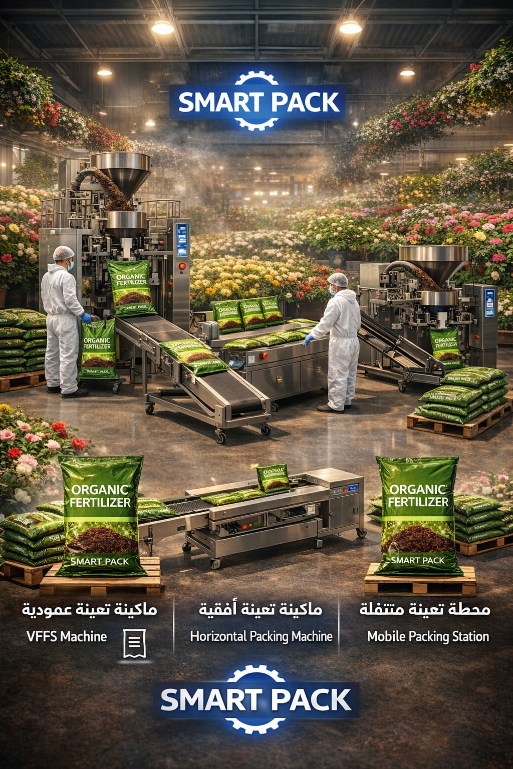 دراسه مشروع ماكينات تعبئه وتغليف السماد العضوي فى مصر