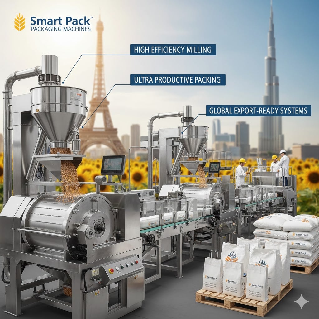 Wheat milling in Egypt and how packaging machines help develop your factory production