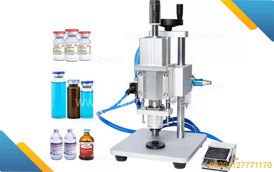 Semi Automatic Vials Crimping penicillin capping Machine Oral Liquid