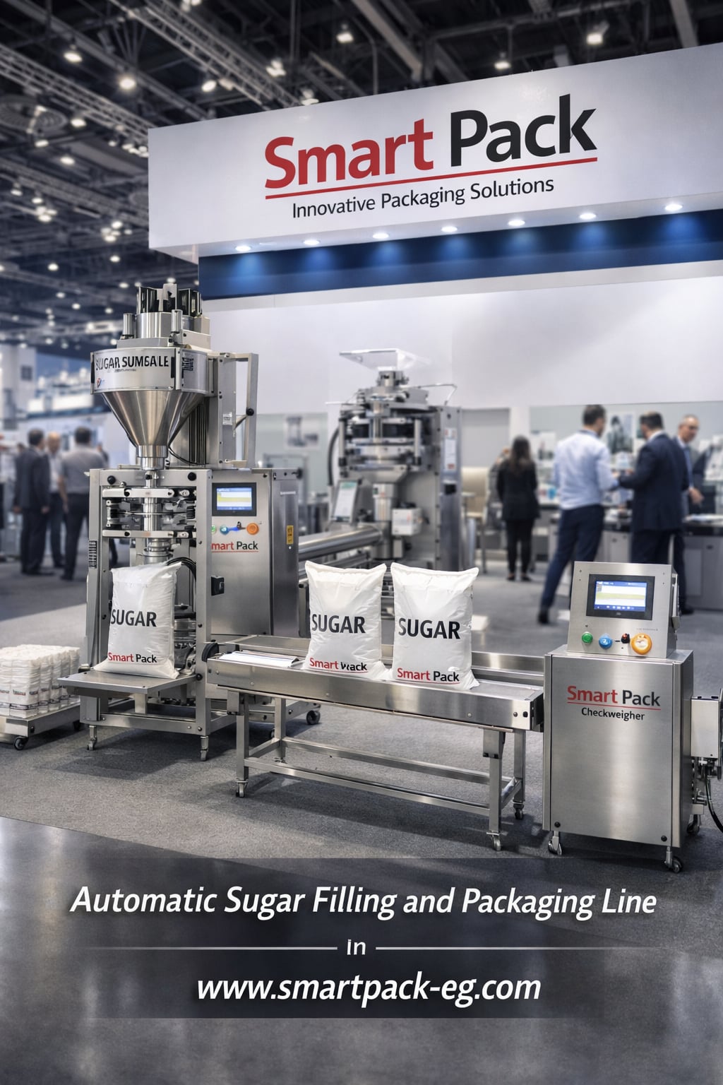 طور مصنعك الآن: دراسة جدوى متكاملة لماكينات تعبئة وتغليف السكر في مصر