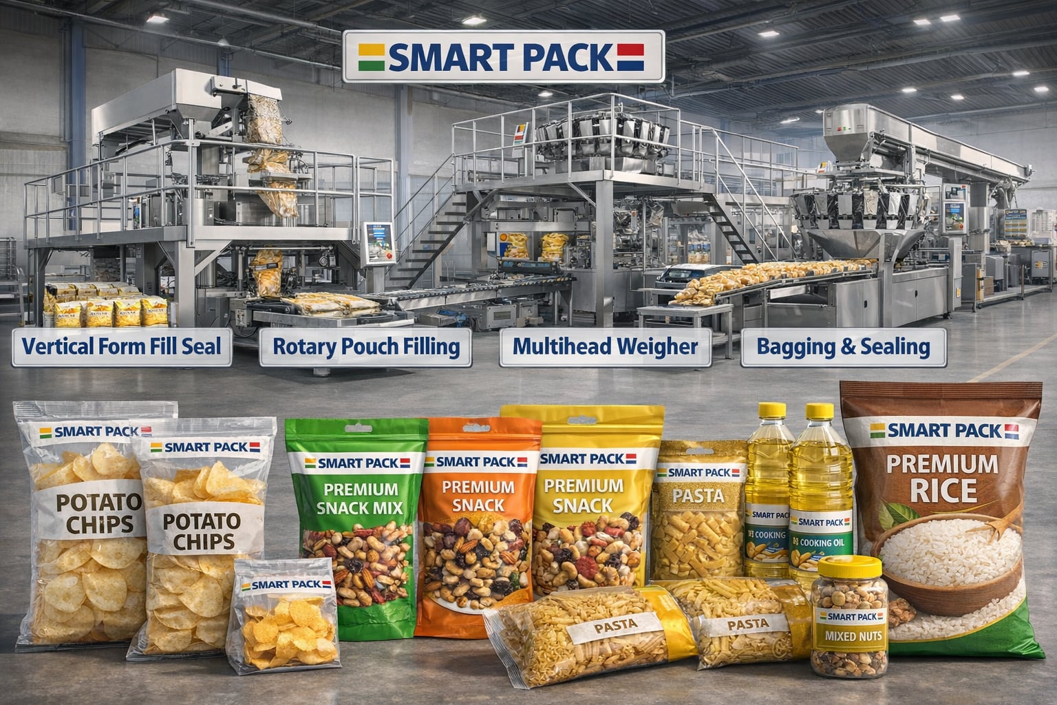 Factory tips to choose product packing machines to increase production and improve quality