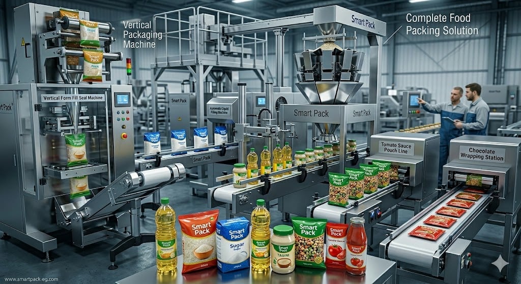 ماهى الخطوات الصحيحة لكى تعمل ماكينات تعبئة وتغليف المنتجات بشكل صحيح