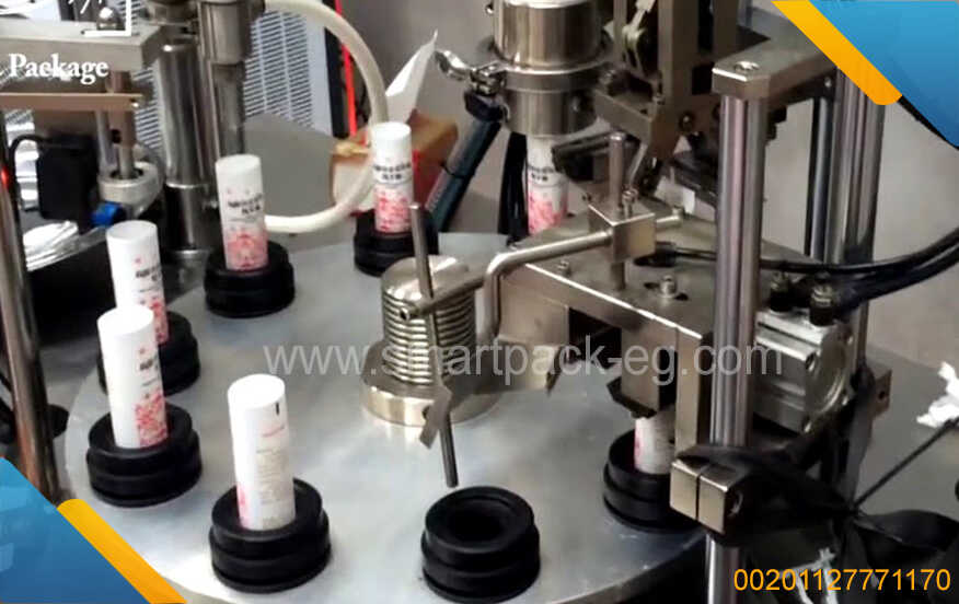 tube filling and sealing machine cosmetic