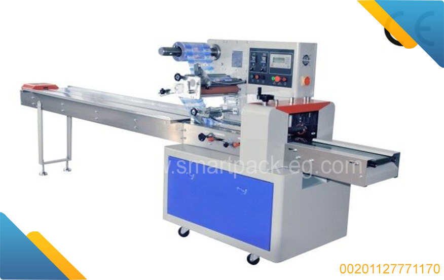 Horizontal packing machine - flopack - biscuits - wafers - chocolate - soap