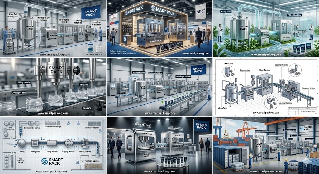 طوّر مصنعك الآن وابدأ تصنيع جل الشعر باستخدام أحدث ماكينات التعبئة والتغليف