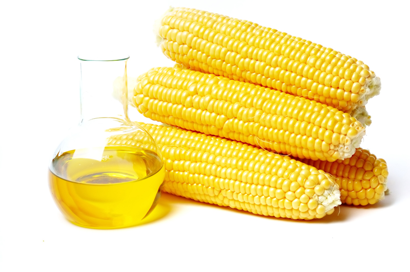 Corn oil, manufacturing method, product packaging machine, and its production line