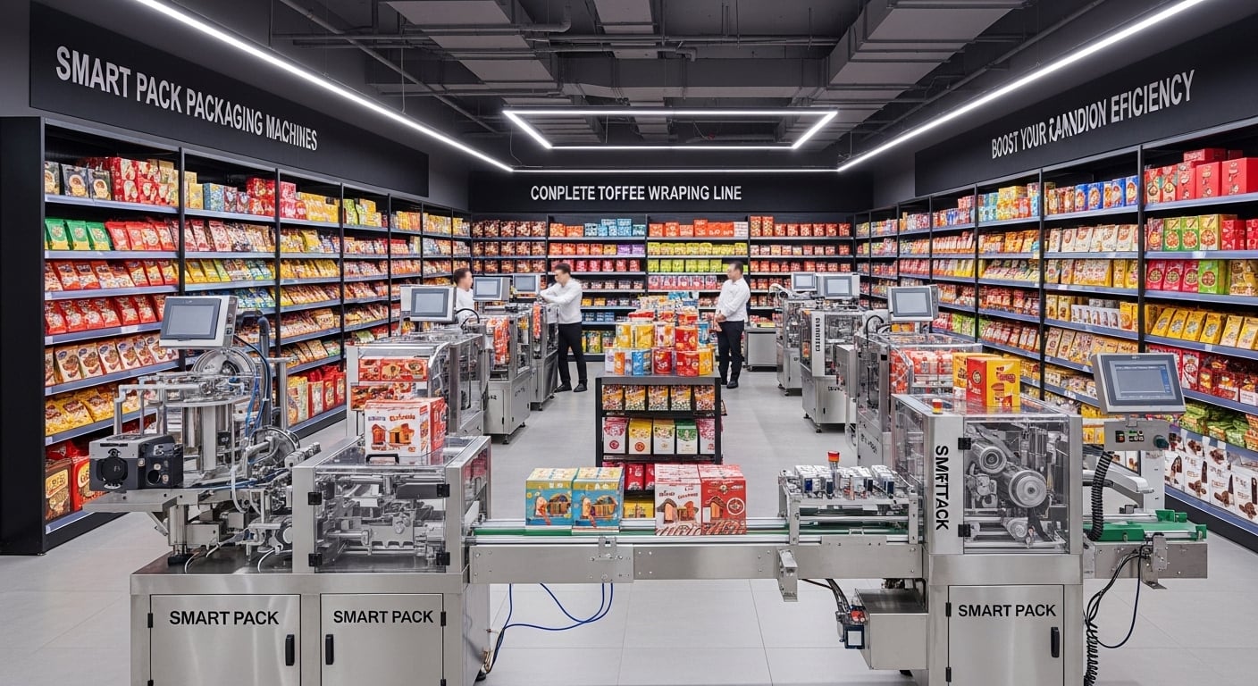 Develop toffee factories in Egypt with complete production line and modern filling and packaging 