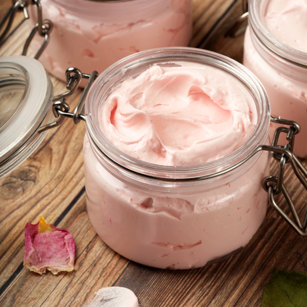 Make a scented body cream