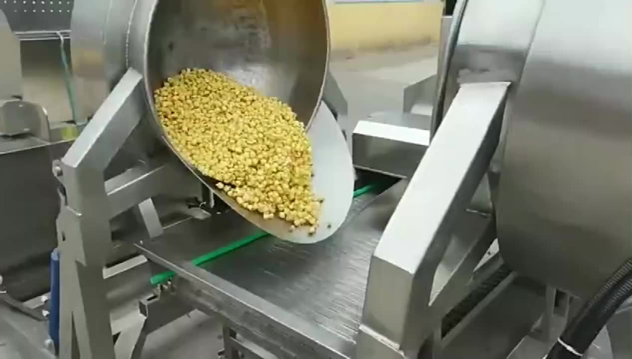 Corn chips production and packaging line 200 kg / h