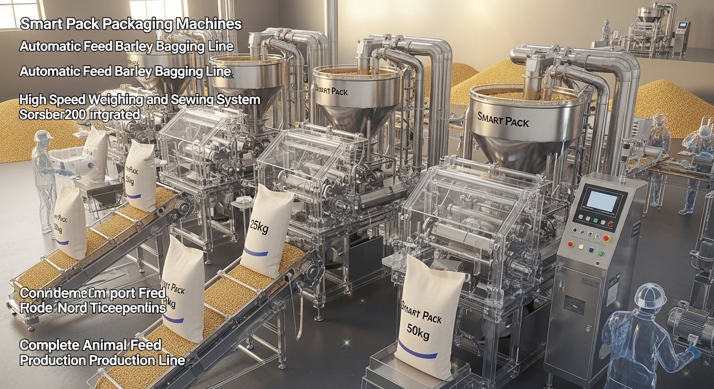 Feed barley in Egypt and factory opportunities to invest in modern packaging machines