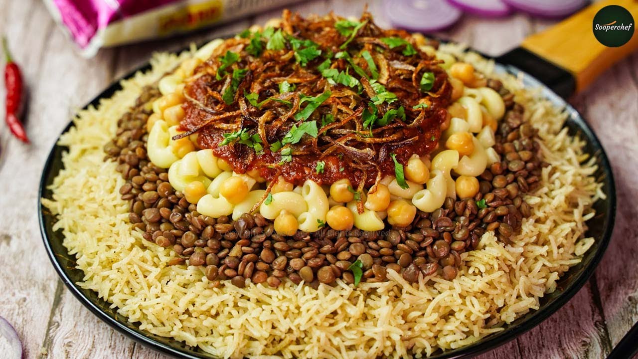 The easiest way to koshari