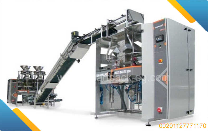 Ready-made bag packing and packing machine