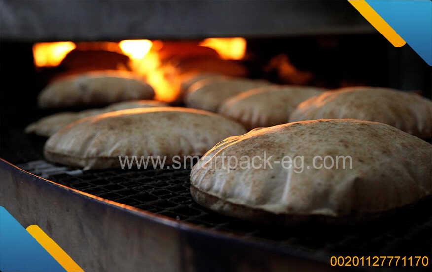 خط انتاج الخبز العربي