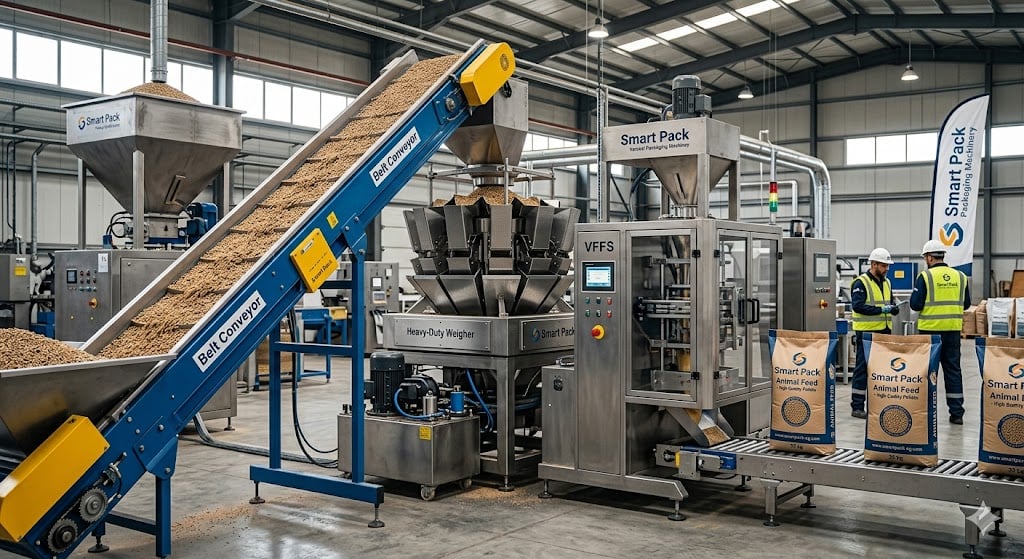 طوّر مشروع تجارة الأعلاف والحبوب وزِد أرباحك بماكينات تعبئة وتغليف حديثة