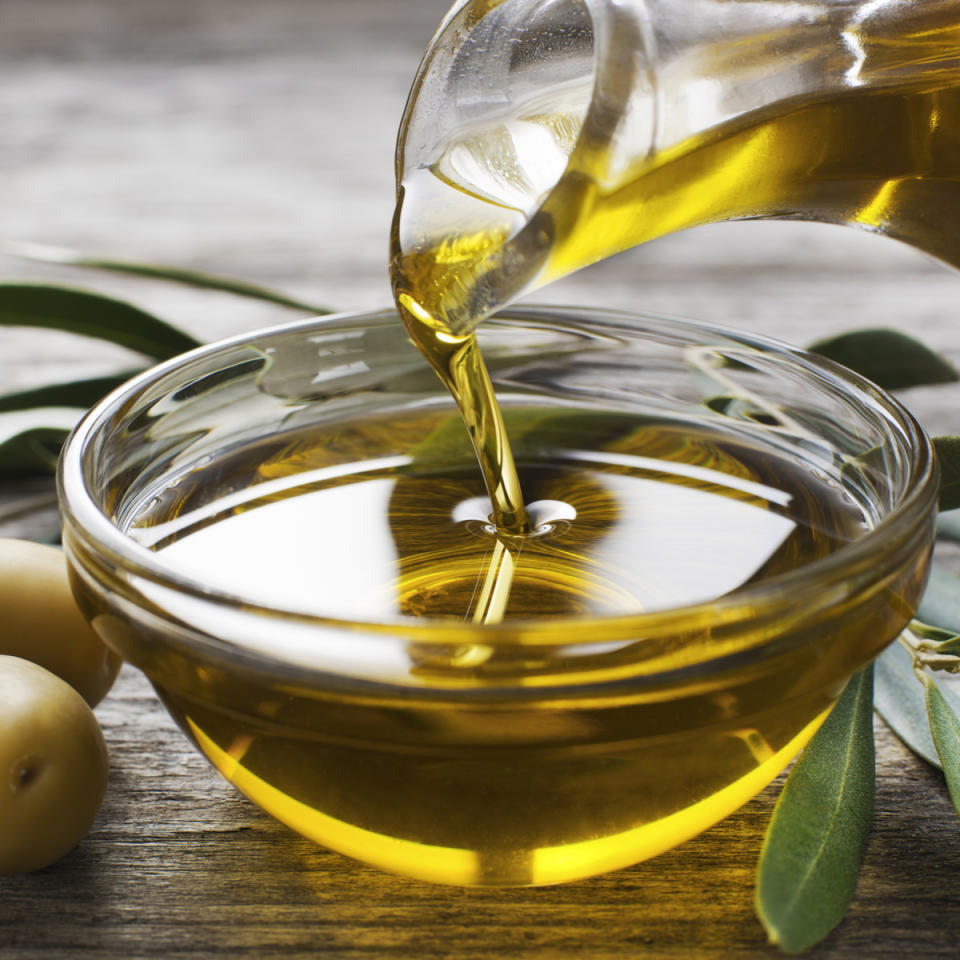 Эффект нагревания оливкового масла