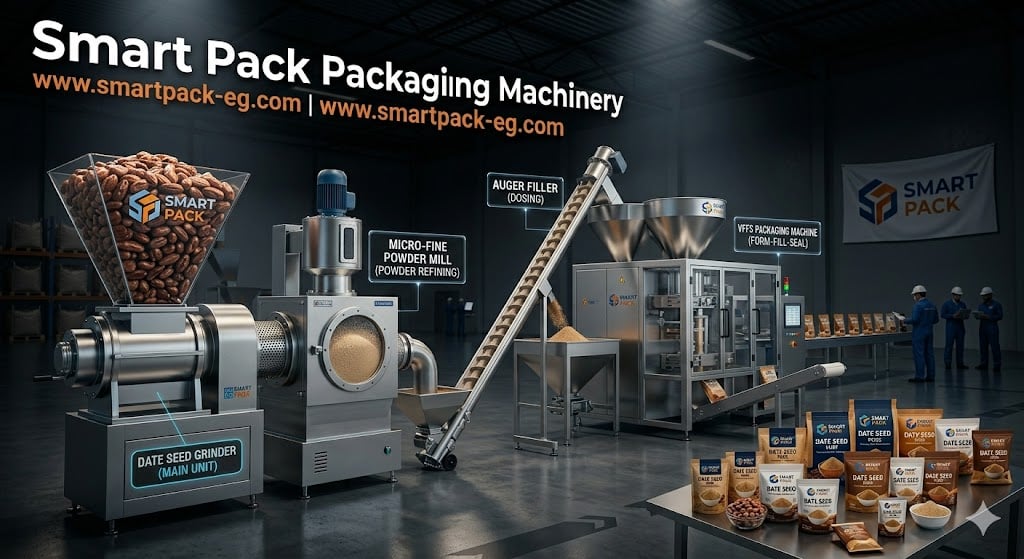From soaked date pits to high quality food powder with advanced production lines