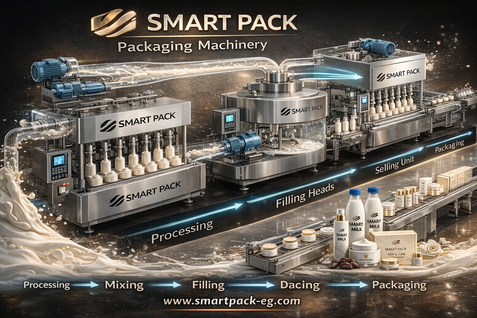 Using milk for skin lets factories produce high value high demand products