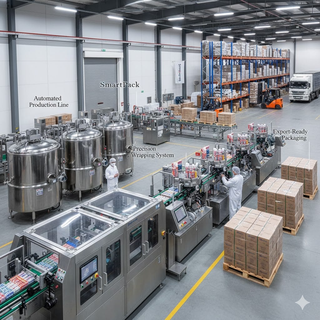 كل ما تريد معرفته عن ماكينات تعبئه وتغليف العلكه (اللبان )