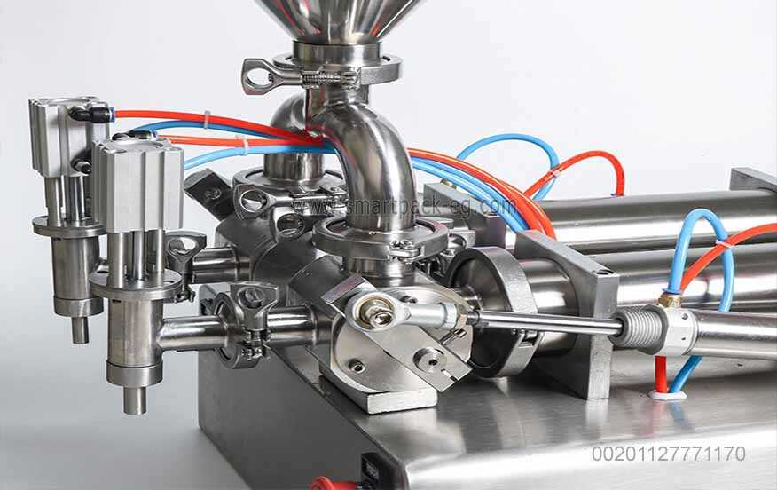 2 nozzle viscous liquid filling machine