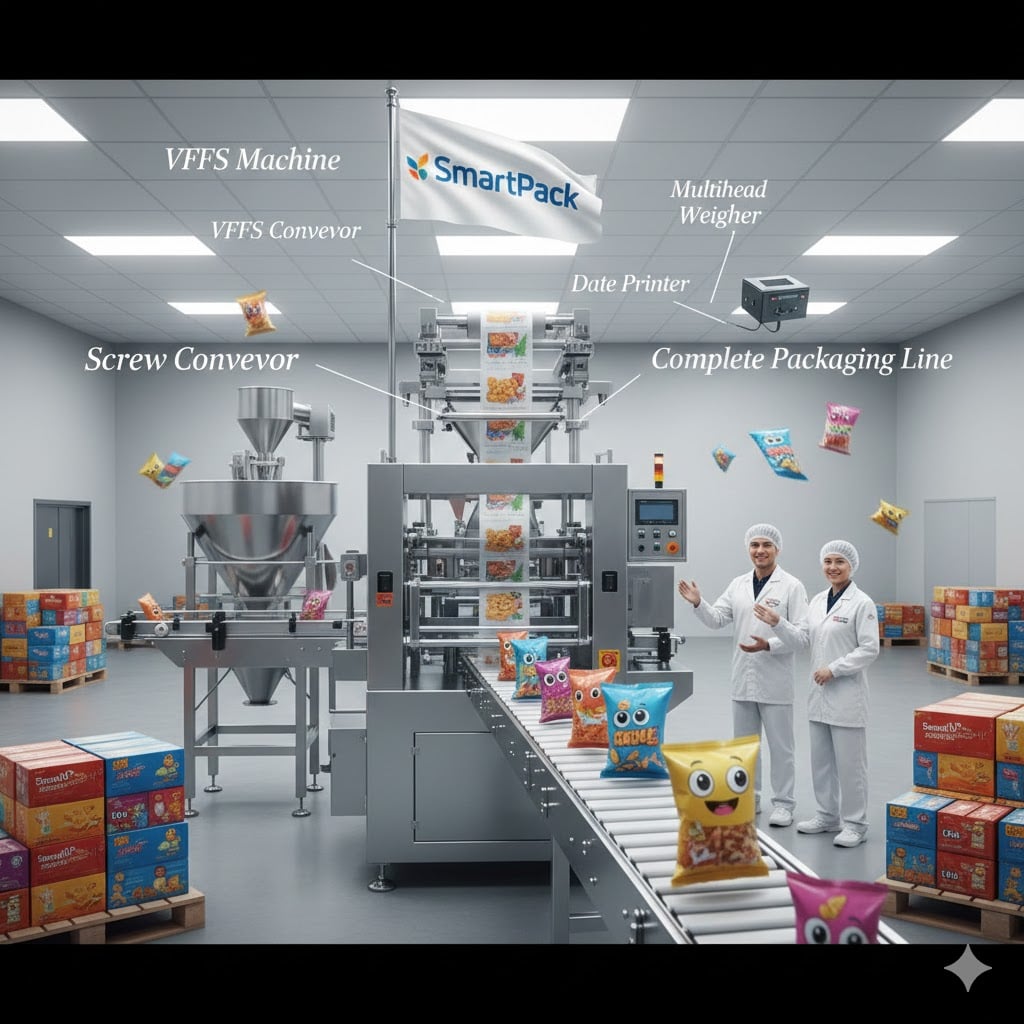 Important considerations before buying VFFS filling and packaging machine to upgrade production 