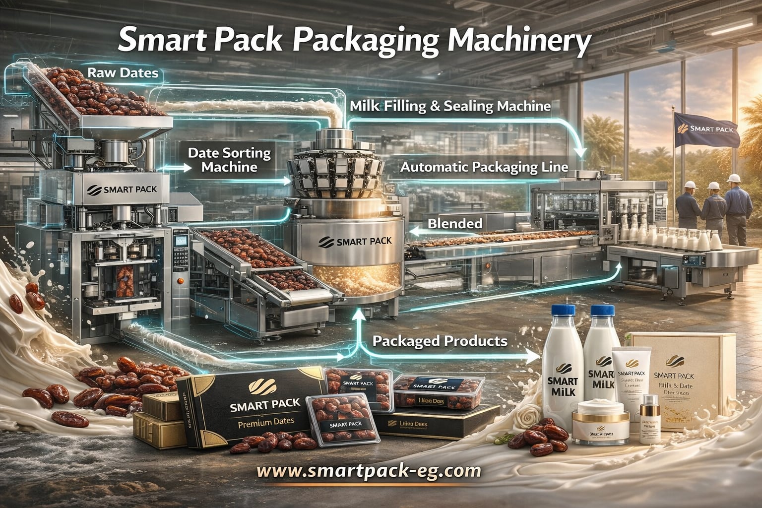 Mixing dates and milk in care products boosts market value of natural products