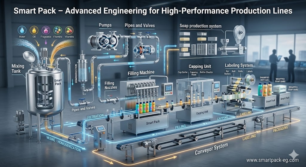 Deterjan ve kozmetik üretimine entegre hatlarla girin ve artan kazanç elde edin