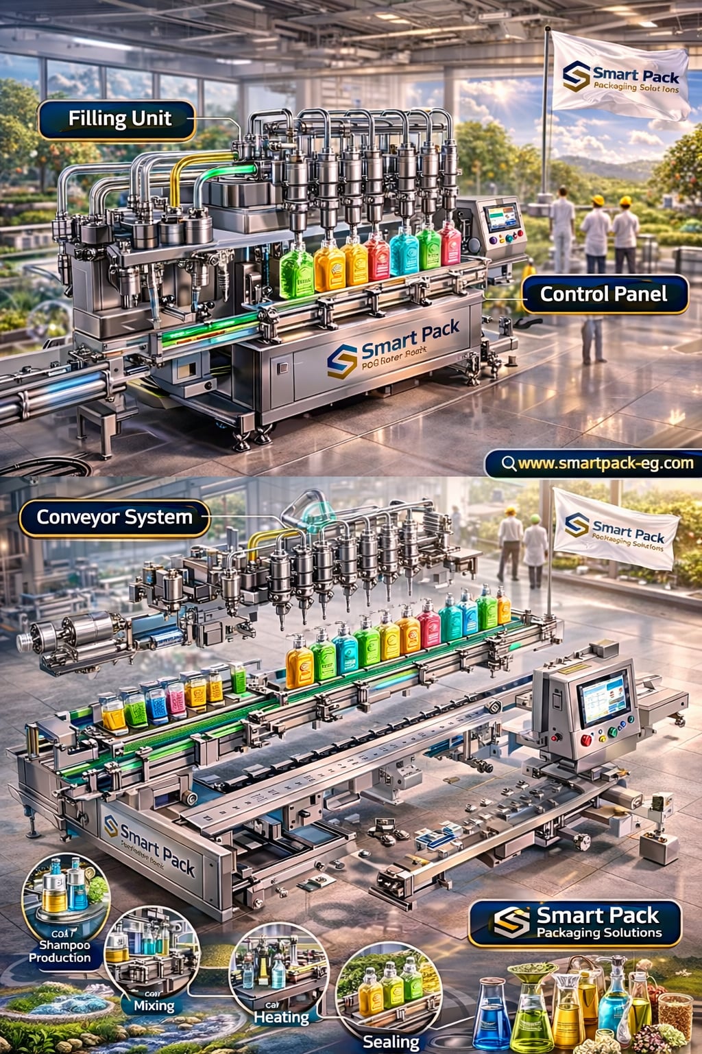 Sabun jel ve şampuan üretimine tam hat ile başlayın fabrikanızın karını artırın