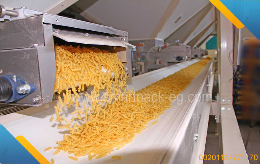 خط انتاج وتعبئة المكرونة Pasta production and filling line