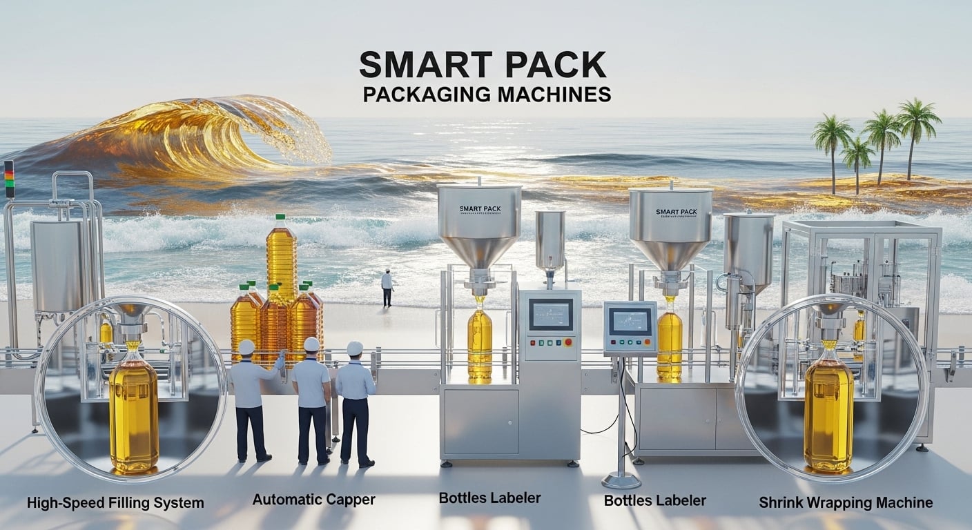 معلومات عن زيت دوار الشمس او عباد الشمس وماكينات تعبئة وتغليف هذا المنتج