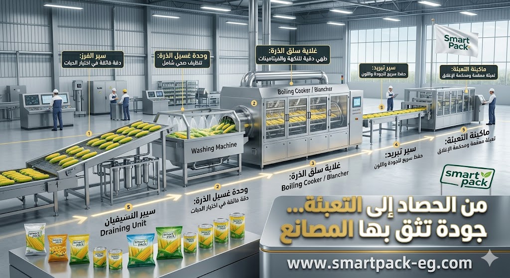 فوائد الفشار الأبيض في التصنيع التجاري لمنتجات غذائية مطلوبة وقابلة للتوسع